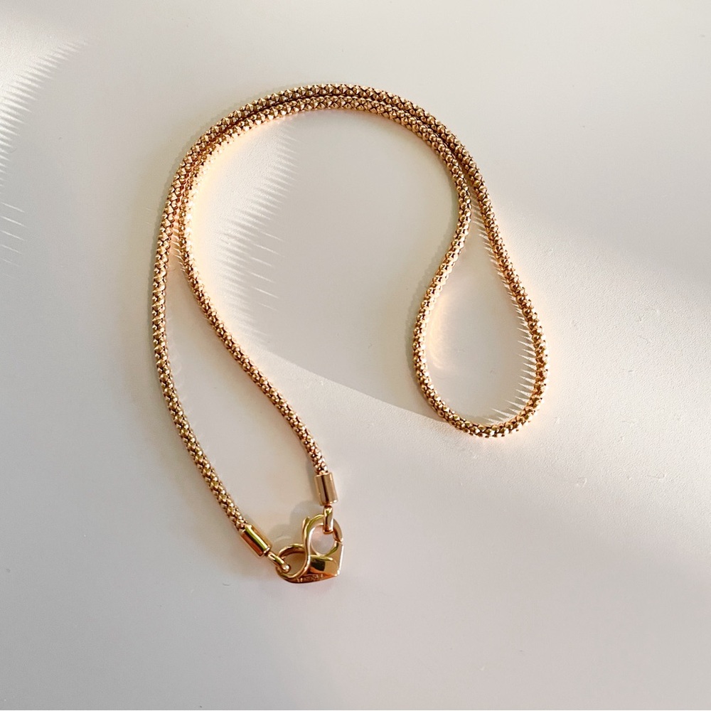 Pandora Gold Studded Chain Necklace
